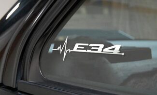 BMW E34 ist in meiner Blood-Fensteraufkleber-Grafik zu sehen
