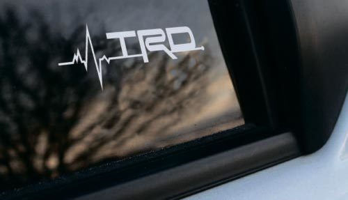 Toyota TRD ist in meinem Blut Fensteraufkleber Grafik