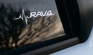 Toyota Rav4 ist in meinem Blut Fensteraufkleber Grafik