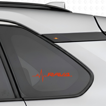 RAV4 Herzschlag Fenster-Vinylaufkleber-Set für Toyota RAV4_4