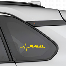 RAV4 Herzschlag Fenster-Vinylaufkleber-Set für Toyota RAV4_5