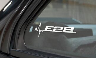 BMW E28 ist in meiner Blood-Fensteraufkleber-Grafik zu sehen
