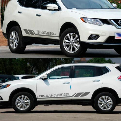 Markenspezifisches Vinyl-Aufkleberset für Seitliche Streifen für Nissan X-Trail