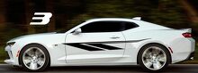Benutzerdefiniertes Tribal-Seitenstreifen-Vinylaufkleber-Set für Chevrolet Camaro_3