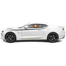 Custom Tribal Seitenstreifen Vinyl-Aufkleber-Set für Chevrolet Camaro 2016-2017_2