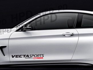 Vecta Sports Powered by Mazda Auto Aufkleber Vinyl Aufkleber RX7 RX8 6 3 Rotary Turbo A