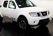 Pro-4X Motorhauben- und Seiten-Vinylaufkleber-Set für Nissan Frontier 2016_2
