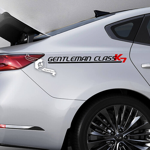 Paar Schriftzug Aufkleber Aufkleber Emblem Logo Vinyl für Kia K7 Cadenza B Typ
