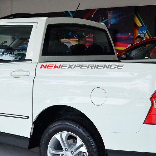 Buchstaben Emblem Logo Vinyl-Aufkleber 3 für Ford