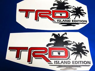Toyota TRD Island Edition Off Road Tacoma Tundra Aufkleber Vinyl Aufkleber Palm