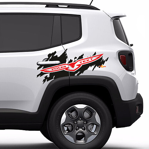 Trailhawk Seitenschutz-Logo Vinyl-Aufkleber Decal für Jeep Renegade Cherokee 1