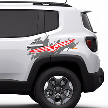 Trailhawk Seitenschutz-Logo Vinyl-Aufkleber Decal für Jeep Renegade Cherokee 2