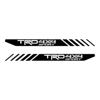Tundra Sport Toyota TRD Truck 4 x 4 Aufkleber Vinyl vorgeschnittene Aufkleber Nachttisch Set-2P