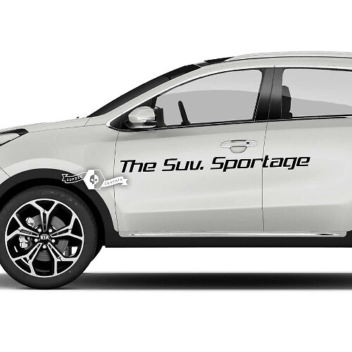 Schriftzug Aufkleber Aufkleber Emblem Logo Vinyl für Kia SPORTAGE
