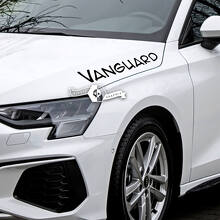 Motorhauben-Schriftzug, Aufkleber, Emblem, Logo, Vinyl, Vanguard für Audi
 3