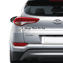 Schriftzug Aufkleber Aufkleber Heckklappe Emblem Logo Vinyl für Hyundai
 2