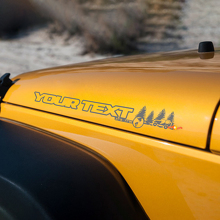 Paar Offroad-Vinyl-Motorhaubenaufkleber im Forest-Stil für Jeep Wrangler_2
