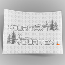 Forest Style Off Road Vinyl Motorhaubenaufkleber für Jeep Wrangler_3