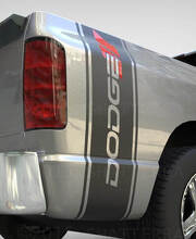 Branded Heckseitliche Streifen Vinyl-Aufkleberset für Dodge Ram 1500-3500_3