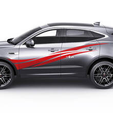 Jaguar E-Pace Seitentür Grafik Aufkleber Logo Sticker
 2