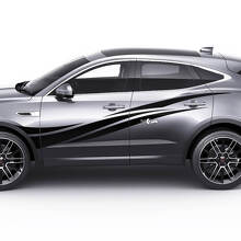 Jaguar E-Pace Seitentür Grafik Aufkleber Logo Sticker
 3