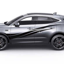 Jaguar E-Pace Seitentür Grafik Aufkleber Logo Sticker
 3