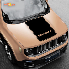 2015–2018 Jeep Renegade Vinyl Motorhaube Aufkleber Aufkleber Grafik 2