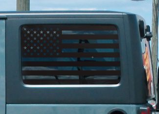 Jeep Hardtop Flaggenaufkleber Regular USA American Wrangler JKU Vinyl Standard