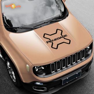 Jeep Renegade Logo Grafik-Vinyl-Aufkleber Aufkleber Motorhaube Seite Camo Optionen