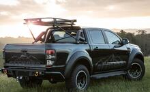 4 Mountain Offroad-Motorhauben-Aufkleber-Grafik-Kit für Ford Ranger 2