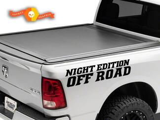 Dodge Ram Rebel Night Edition Side Truck Vinyl Aufkleber Aufkleber Grafik Off Road Pickup