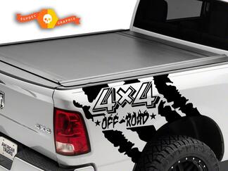 4X4 Off Road Wrap Kit für Dodge Ram 2009–2020 1500/2500/3500 Vinyl-Aufkleber