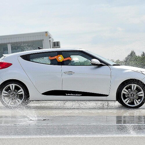 Veloster Schriftzug Seiten-Tür Dekoraufkleber für Hyundai Veloster 2011+