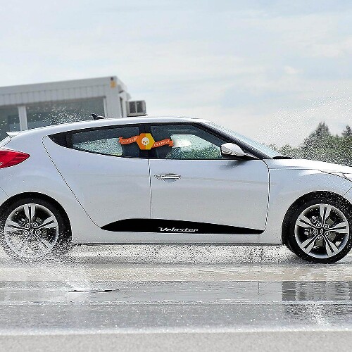 Veloster Beschriftung Seitenstreifen Vinylaufkleber für Hyundai Veloster 2011-2020