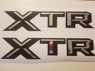 XTR-Aufkleber in jeder Farbe und Chrom Truck Silverado F150 (SET)