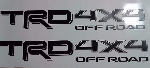 TRD 4x4, Offroad-Aufkleber Aufkleber TOYOTA Tacoma Tundra jede Farbe (Set)