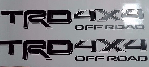 TRD Style 4x4 Offroad Vinyl-Aufkleberset für Toyota Tacoma und Tundra