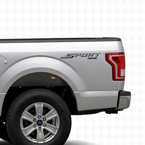 Sport 4x4 Seitenwand Vinyl-Aufkleber Sticker für Ford F-150 2015-2016