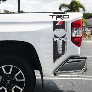 TRD Tundra Punisher Racing Aufkleber Vinyl Aufkleber Aufkleber Toyota Sport Offroad 4x4