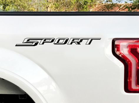 Sport Seitenaufkleber Paar Vinyl 2 für Ford F-150 2015 2016