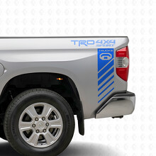 TRD 4x4 Sport Racing Streifen Vinyl-Aufkleber für Toyota Tundra 2016-2017_2