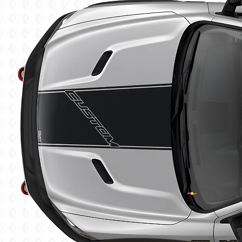 Benutzerdefinierte Umrissbuchstaben Motorhauben-Vinylaufkleber für Dodge Ram Rebel