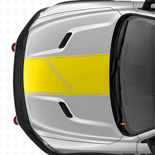 Individuell gestaltete Kontur-Schriftzug Motorhauben-Streifen Vinyl-Aufkleber für Dodge Ram_6