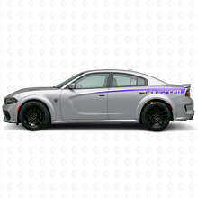 Individuelles Seitenstreifen-Vinylaufkleber für Dodge Charger Electric_2
