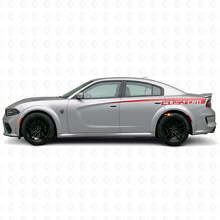 Individuelles Seitenstreifen-Vinylaufkleber für Dodge Charger Electric_3