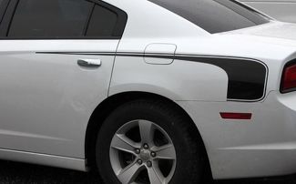 2011 2012 2013 2014–2020 Dodge Charger Seitenstreifen-Abziehbilder für das hintere Viertel