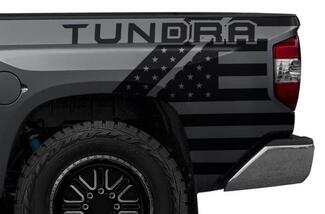 Toyota Tundra (2014–2023) Custom Vinyl Decal Kit – Tundra USA-Flagge