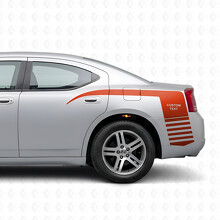 Benutzerdefinierter Stroboskop-Krallen-Streifen Seitenwand Vinyl-Aufkleber für Dodge Charger 2006-2010_4