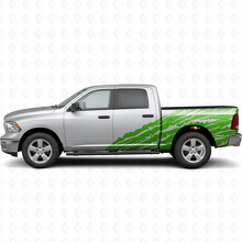 Mud Splash Style Streifen Seiten Vinyl Aufkleber Sticker für Dodge Ram 1500_3
