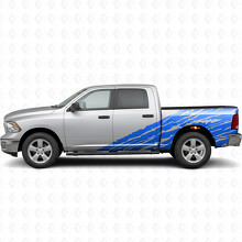 Vinyl-Aufkleber im Used-Look für die Seite des Dodge Ram 2500_2